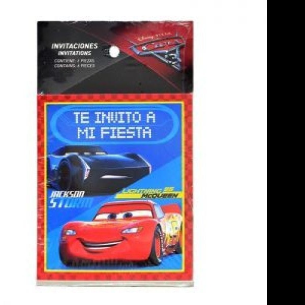 INVITACION SSUAJE CARS GRANMARK SS. PAQ.C6 E.24